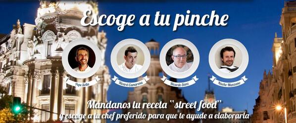 FACYRE's tweet photo. No te pierdas los finalistas de ¨Escoge a tu pinche¨ en el Congreso @madridfusion http://t.co/8Wunpe6SK4 http://t.co/GCqaTcTsp0
