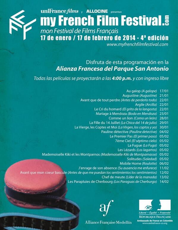 on se fait un ciné à l' @AFMedellin  ?