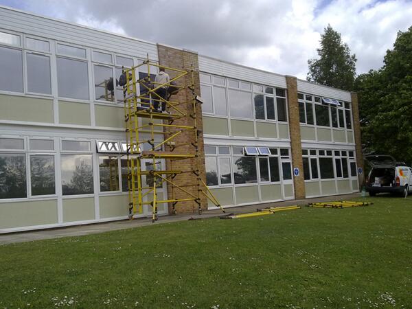 Ultra_Stop's tweet photo. external silver 20 fitted to a school in kent http://t.co/i87VLn3l1d