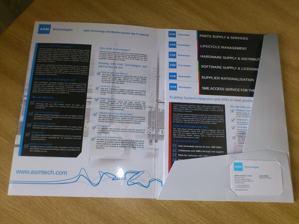 ASMTechnologies's tweet image. Really pleased with our new ASM Technologies corporate brochure - another great job by @CaboodleDesLtd #asmtech