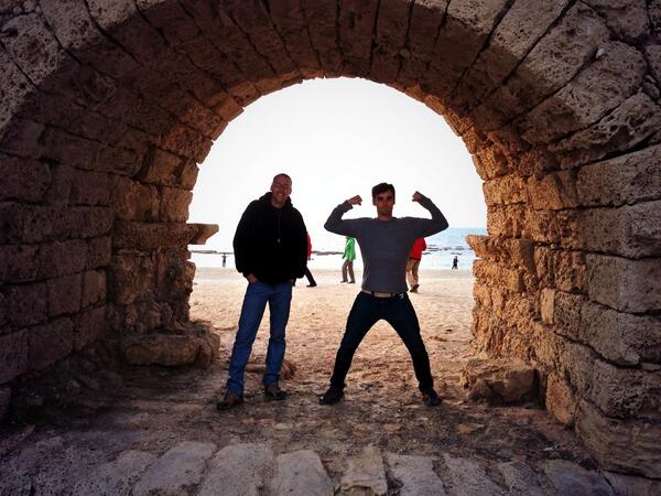 Aqueduct at Caesarea #gtitours