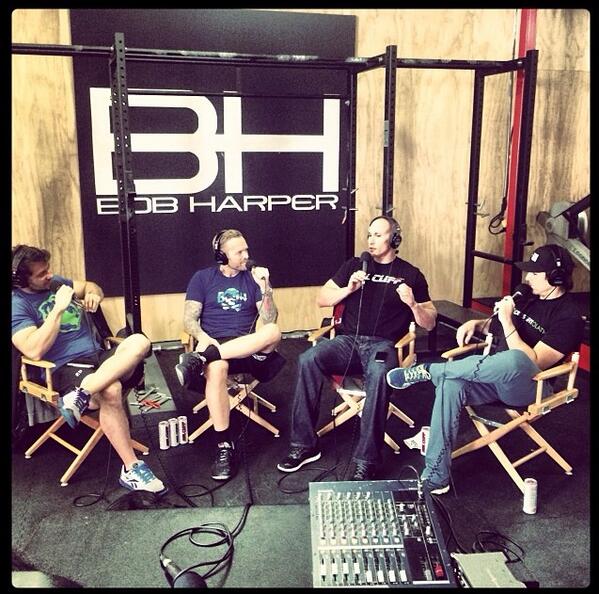 BobHarperLIVE's tweet photo. Had a blast this morning talking with @wodcastpodcast! #Fitness #Crossfit http://t.co/MdUGqEQUTO