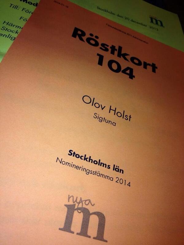 MSigtuna's tweet photo. Dags för nästa nomineringsstämma o fastställande av landstingslistorna. Flera bra kandidater från #Sigtuna #08pol http://t.co/5WHb9ozgdX