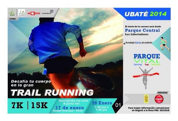 Julisanchez0027's tweet photo. Ubate nos espera #trailrunning :D http://t.co/zC0eJMreVd