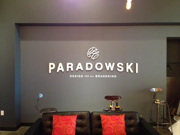 paracreative's tweet photo. The #new #Paradowski #sign is done!! @bonezonetone @suldog123 @chelclynne http://t.co/XUWuW950ub