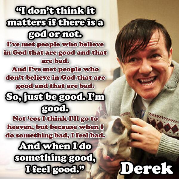 DerekTVShow's tweet photo. Retweet if you agree #Derek http://t.co/NxIyNeMJ8i