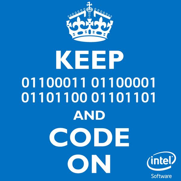 Keep calm and code on