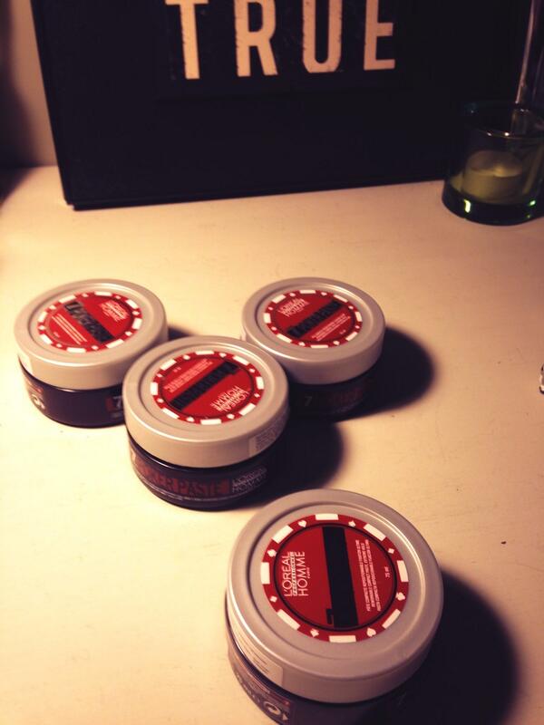 IsacElliot's tweet photo. Hair paste royalty. Thank you #pokerpaste #lorealparis http://t.co/qGVhuMFnJz