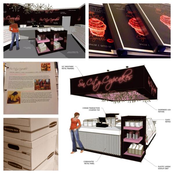 LisaSongSutton's tweet image. So proud to be part of @sincitycupcakes! After so much hard work we submitted our proposal to the airport!