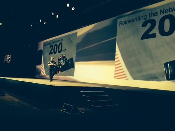 1MikeyT's tweet image. Enjoyed sharing how together #LF1 and @JuniperNetworks reinvented the network at 200mph #JuniperGPC