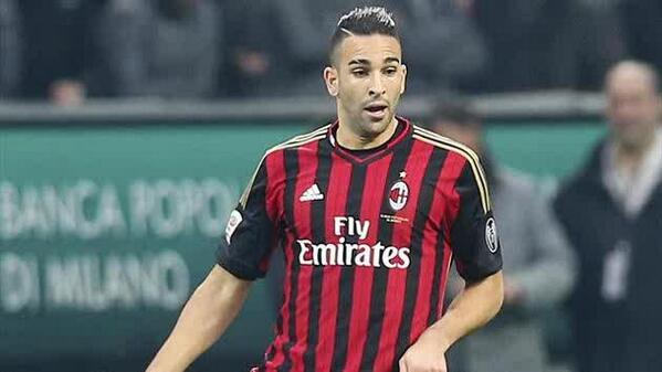 Adil Rami tadi malam berduet dengan rekan senegaranya, Philippe Mexes. #MilanSpezia #ForzaMilan #weareacmilan