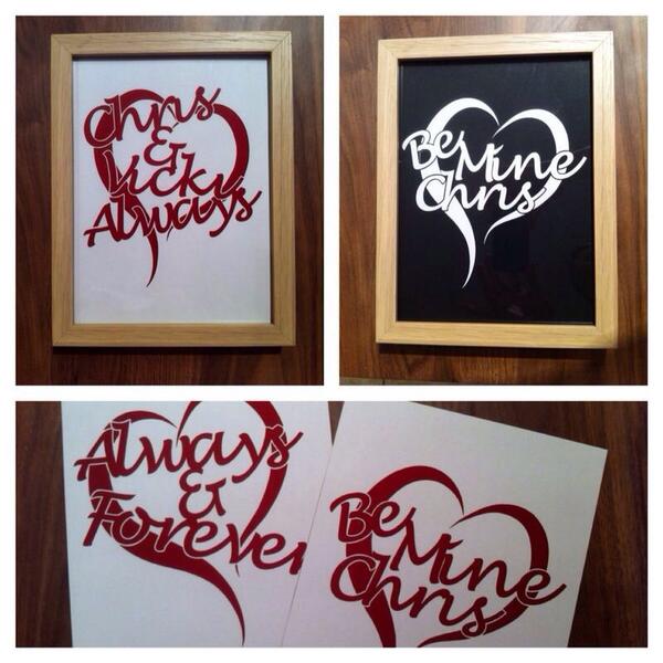 LoveHelm's tweet photo. For that someone special on valentines day xxx personalised cards £10, personalised framed artwork £25 x x http://t.co/s9S2EemBko