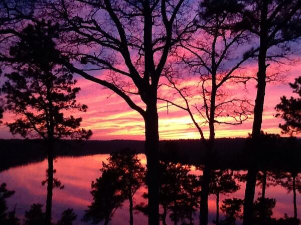 capecodweather's tweet image. Quite the sunset this evening on Cape Cod!