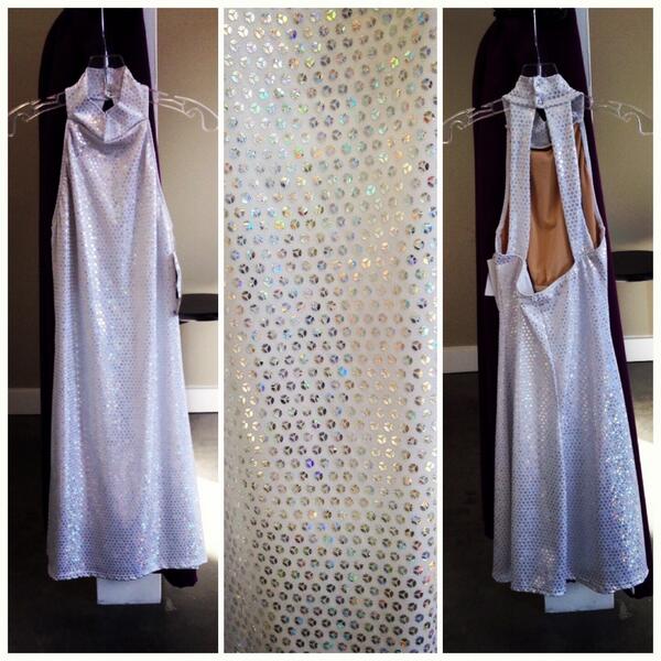 PerformanceCout's tweet image. Another #costume from our #costumecloset! :) size medium! #whitedress #sequins #dancewear #performancecouture