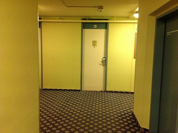 treinongeval zuidNL: gestrand in Utrecht na lange dag #NLamb2014 eenvoudig hotel uiteraard.