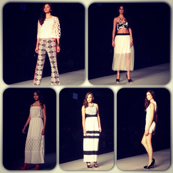 info_EnriqueE's tweet image. Pasarela de Matilda en #Intermoda2014 @Intermoda propuesta blanco y negro en distintas combinaciones