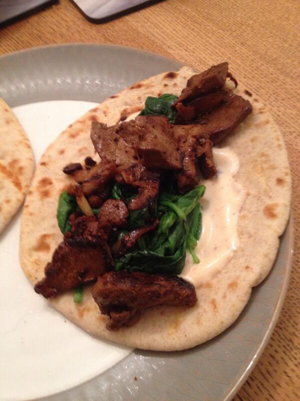LuckyBlackLab's tweet photo. The old guy was cooking liver tonight and thankfully he threw me a few scraps #hungry http://t.co/m4hOd3ZPN0