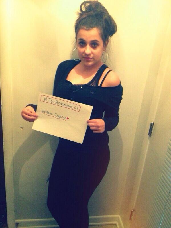 TopArmenianGirl's tweet photo. Show love 2 @svetagrigorian she's our #TopArmenianGirl of the day;) congrats cutie.. http://t.co/Zgnt1QA2Cd