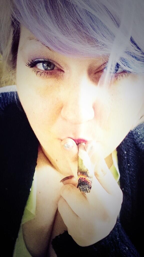 #homegrown #blazin #pink hair #purple hair #blue hair #I'm loving it