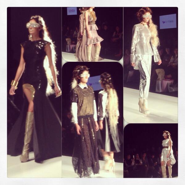 info_EnriqueE's tweet image. Pasarela de la marca #ReinaDíaz de la diseñadora Patricia Díaz en #Intermoda2014 @Intermoda
