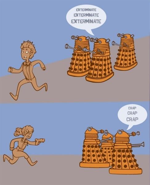 ExterminateHim's tweet photo. "CRAP CRAP CRAP" http://t.co/kWrZwFgYS3