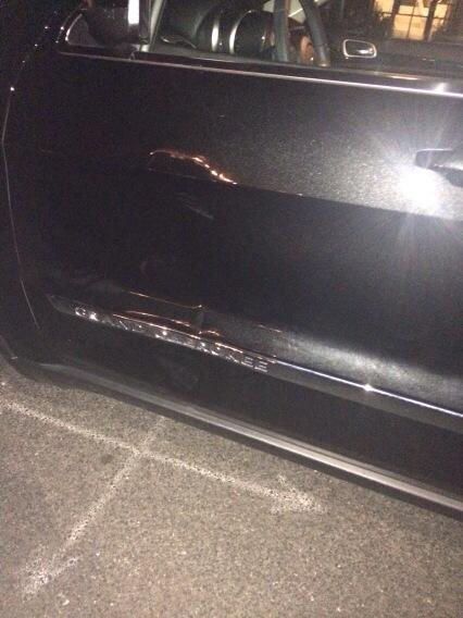 baileytribblee's tweet photo. Thank you for hitting my parked car🙌 #goodday http://t.co/LQYEKxDbIG