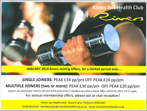 RiversGym's tweet photo. Multiple joiners offer at Rivers! #GymMembership #Discount #MultipleJoiners http://t.co/r0aFyeFs3c