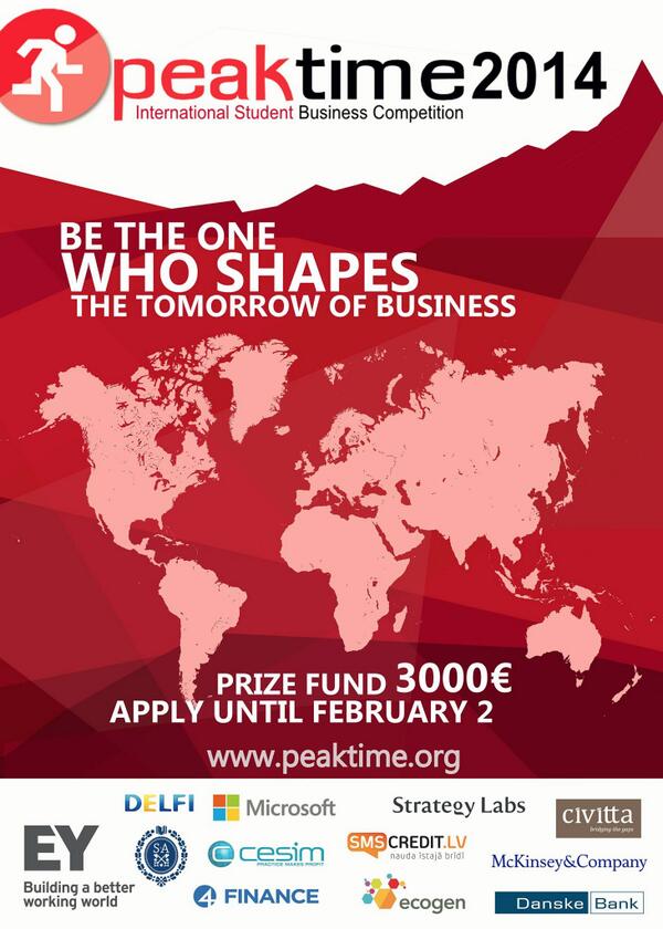 thepeaktime's tweet photo. Be the one who shapes the future world of business! Apply till February 5!!! http://t.co/43y5wn5WTg http://t.co/9ZmaNeAmOI