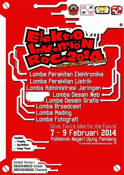 EIR2014 prlombaan tingkatSMA,SMK/Sederajat.Tlng bantu promote cc: <a href="/kampusPNUP/">Info PNUP</a> <a href="/SupirPete2/">Supet</a> <a href="/jalanankota/">IG: jalanankota</a> <a href="/Pelajar_Mksr/">PELAJAR MAKASSAR</a>
