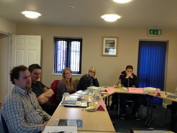 CITOJenny's tweet photo. Welcome to the new students starting on the foundation degree. First module at Highlands End Dorset @CaravanTraining http://t.co/YohHz9Pjij