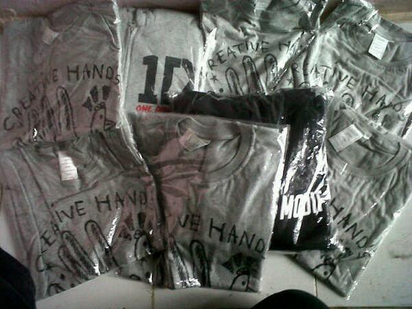 Sealcloth "creative hands" 90idr+free goodie bag,come on order guys