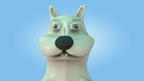 Character design fun. Work in progress...I'm having fun modeling this! 
#MeetGopherDog