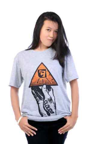 CLOUDS Triangle, size M L XL | Male &amp; Female | t-shirt material 100% pre-shrunk combed cotton 40s |order 281C8F4B