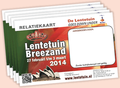 Laat uw zakenrelaties kennis laten maken met de Lentetuin. Bestel nu uw relatiekaarten via lentetuin.nl/relatiekaarten…