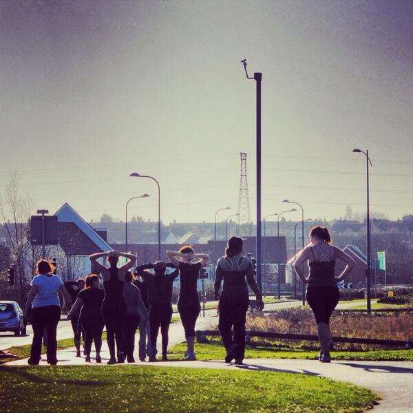 BridgeBootcamp's tweet image. Cool down after saturdays bootcamp!! #sunny #bootcamp #cooldown #wasahardsession