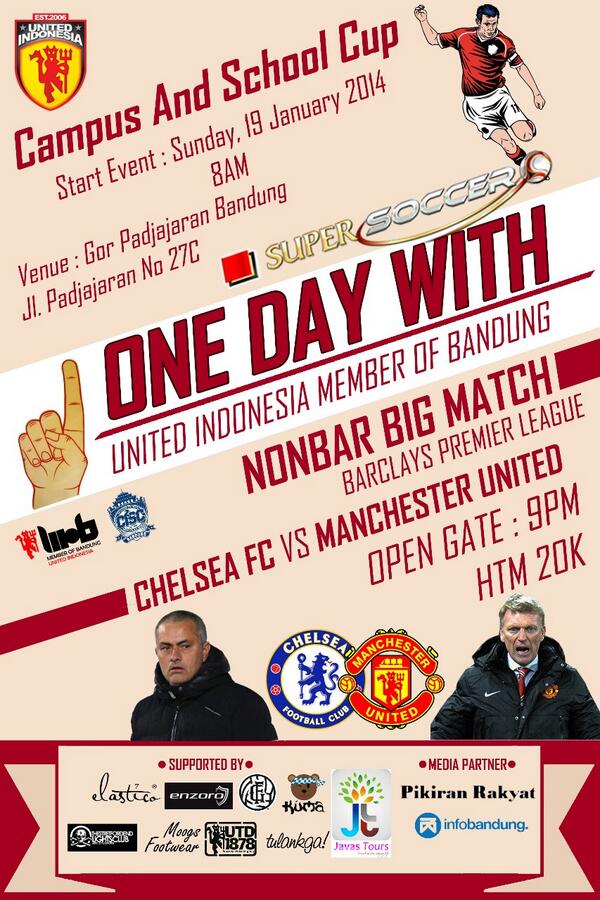 Tournament Futsal &amp; Nonbar w/ <a href="/UtdIndonesiaBDG/">Utd Indonesia Bandung</a> Minggu (19/1) @ Gor Padjajaran. Join us!