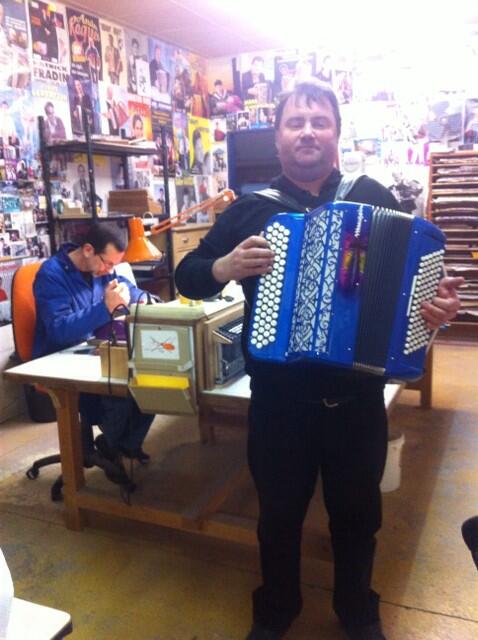 __ChrisMorris__'s tweet image. In the last real accordion factory in France #tulle #profonde