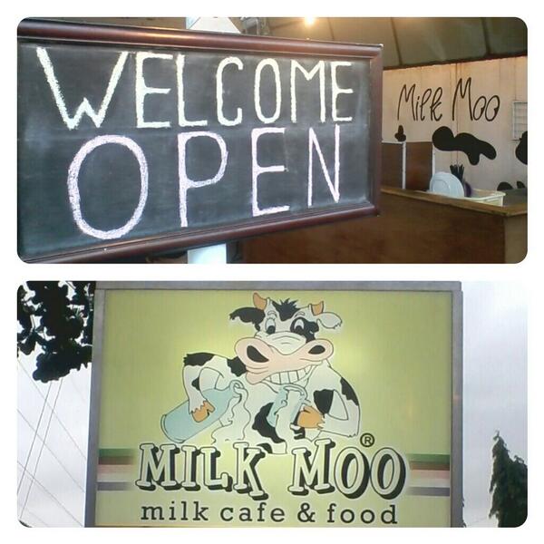 Selamat sore sahabat milk moo.. kami buka setiap hari..pukul 17.00 - 23.00 ( jl raya lingkar barat no 6 sda )
