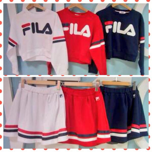 Wego イオンモール松本店 No Twitter Wego松本パルコ店 こちらはfilaコラボのショートスウェット ラインスカート 単品ではもちろん セットアップでの着用もオススメですよ Oo 是非どうぞ スウェット 3499 スカート 3499 Http T Co Mso98mkq8s