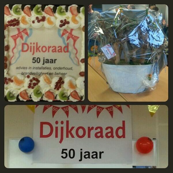 Dijkoraad_RIB's tweet photo. Klein feestje in Deventer vanwege het 50 jarige bestaan van @Dijkoraad_RIB!! http://t.co/Mb4aYUjzQQ