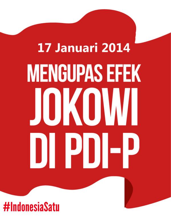 hariankompas's tweet photo. #Indonesiasatu Jumat(16/1) besok akan mengupas efek @jokowi_do2 di PDI-P. Seperti apa? #simakKompas besok. http://t.co/cgX0oocgmW