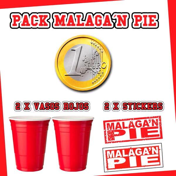 MalaganPientrad's tweet photo. PACK MALAGA´N PIE:Consíguelo por 1€ más para que estés preparado para el 8 de marzo. Reservalo ya!! #MalaganPieParty http://t.co/AwHTsrVVVz