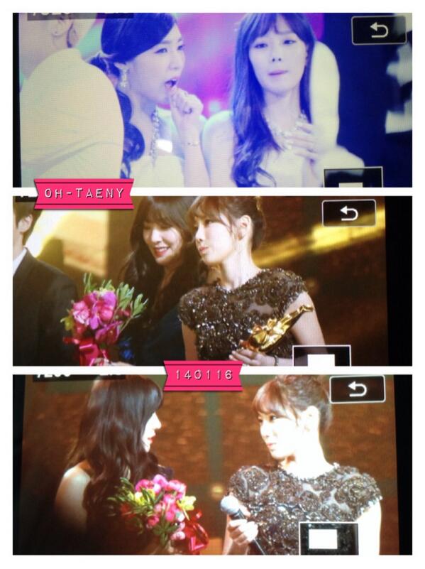 [PIC][16-01-2014]Hình ảnh từ "JTBC 28th Golden Disk Award" của MC TaeYeon và Tiffany vào tối nay + SNSD giành chiến thắng với 2 giải thưởng BeGjnxWCMAAVdtV