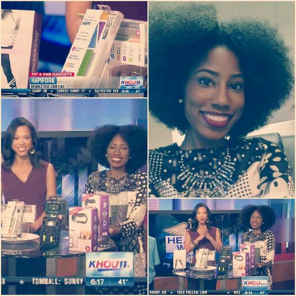 iHeartMCStyle's tweet photo. .Special thanks to @HAPIfork &amp; @yathletics for their help with my Fab &amp; Fit TV segment on this morning! #Fitness http://t.co/spO2g7iI5y