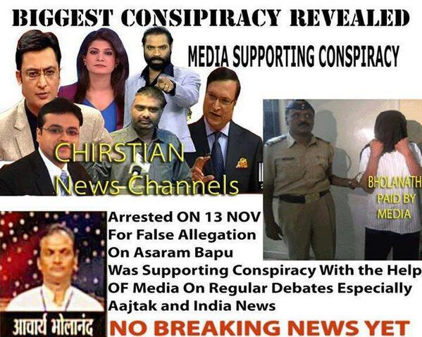 mayur2341's tweet photo. Biggest Cospiracy Revealad, Christian News Chnnls Supporting Conspiracy against hinduism. #KnowTheTruth http://t.co/IkmkKLxtdG