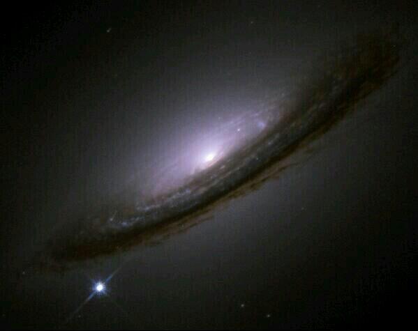 Far away, a long time ago, a star exploded. ` .