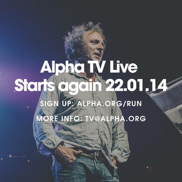 alphacourse's tweet photo. Hear @charliemackesy speaking LIVE next week on #AlphaTVLive - Grab your mates and run Alpha. http://t.co/znTbRz1o8I http://t.co/4tqm5Hv0Qw
