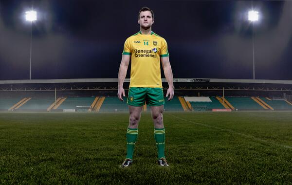 Senior Football team Captain <a href="/murphm95/">Michael Murphy</a> pictured in the new <a href="/ONeills1918/">O'Neills</a> kit now available online and in shops.