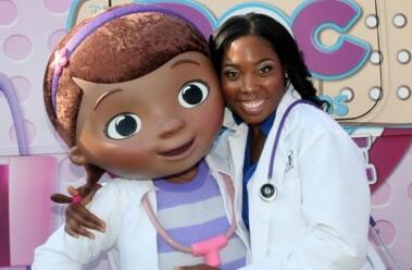 BLACKGIRLSROCK's tweet photo. Disney's 'Doc McStuffins' honors real physician Dr. Myeisha Taylor: http://t.co/kYZ0JrYFJZ via @ForHarriet http://t.co/ciUl6aY6IY