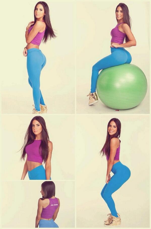 JenSelterClub's tweet photo. Blue madness! RT if you love this body! Sevdiysen RT! #bootygymnastics #hotbody #JenSelter #JenSelterFanClub http://t.co/EF4XzbU7s6